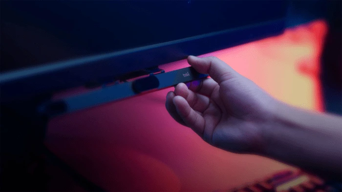 Image de l'outil Tobii pour l'utilisation de l'eye tracking